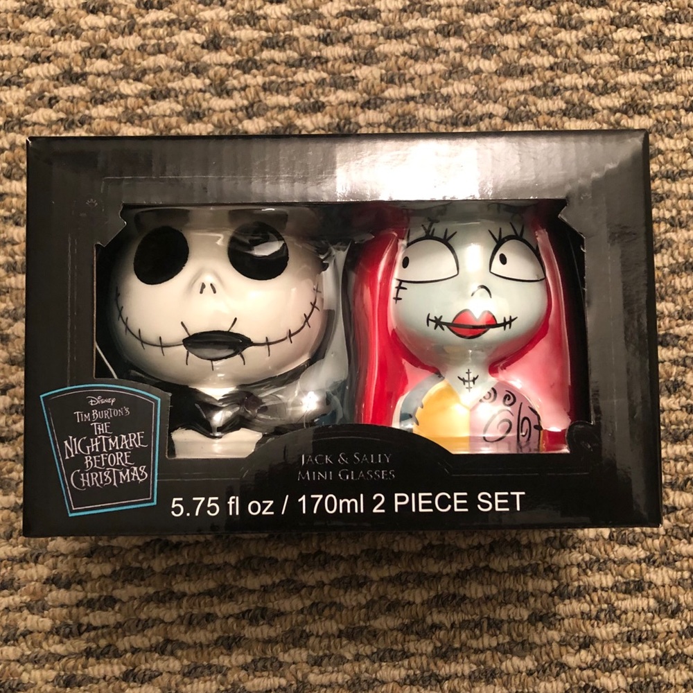NIGHTMARE BEFORE CHRISTMAS MINI GLASSES